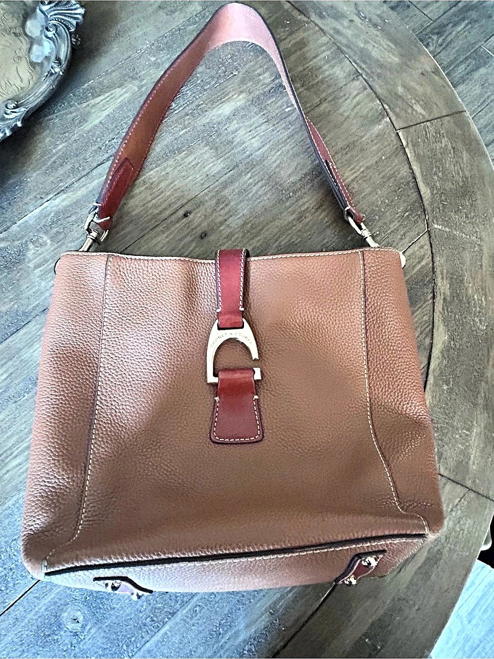 Dooney & Bourke Brown Shoulder Bag